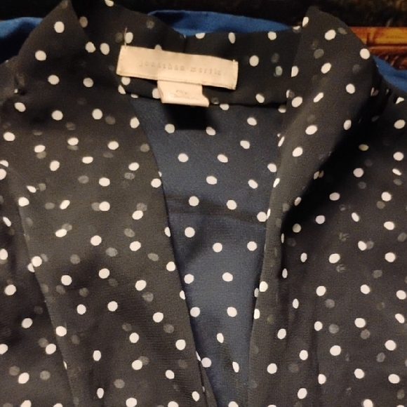 Jonathan Martin Polka Dot Blouse - Picture 3 of 9